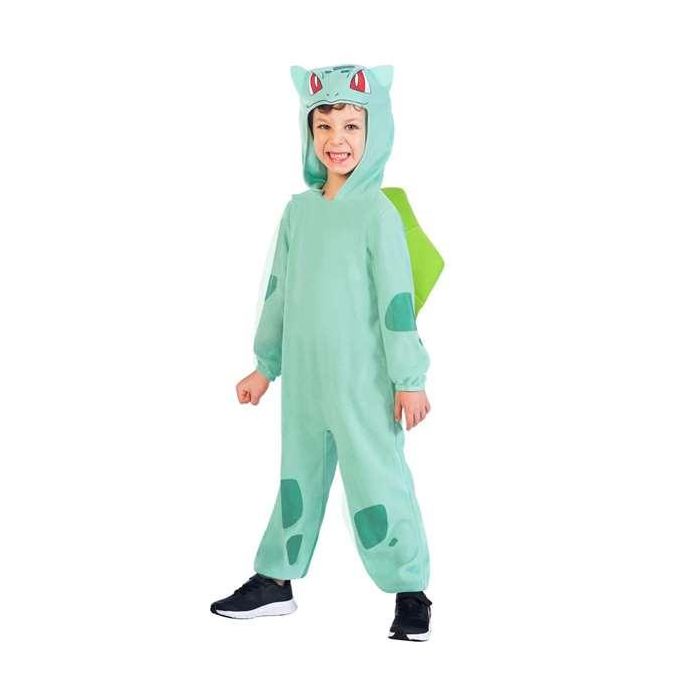 Disfraz infantil pokemon bulbasaur talla 6-8 años Disfraz infantil pokemon bulbasaur talla 6-8 años