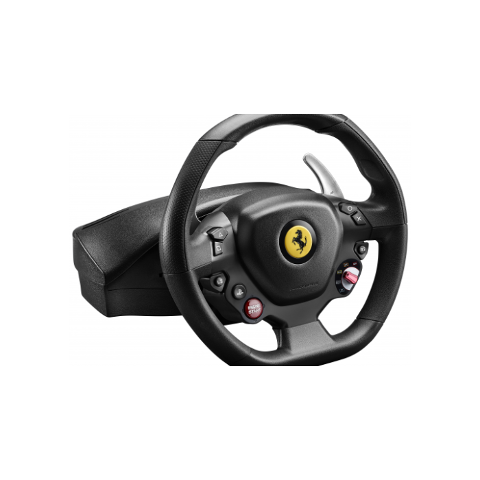 Thrustmaster 4160672 T80 Ferrari 488 GTB Edition Volante + Pedales Digital para PlayStation 4 Negro Alámbrico con 11 Botones 1