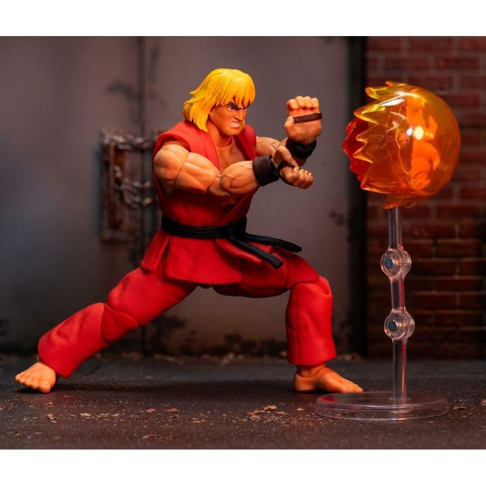 Street Fighter Ken Street Fighter II Figura de Acción 15 cm Plástico 22 Street Fighter Ken Street Fighter II Figura de Acción 15 cm Plástico 22