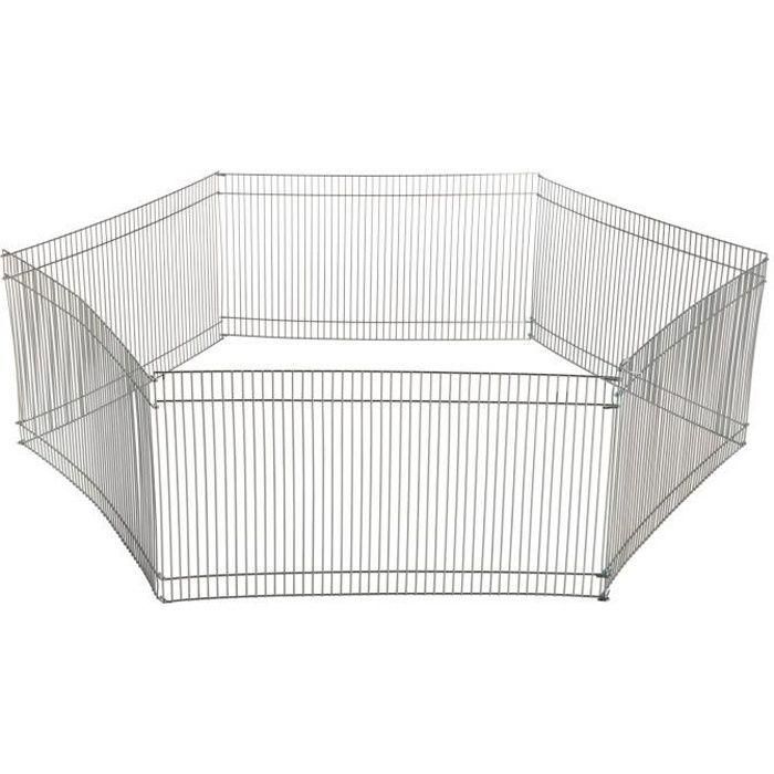 TRIXIE Caja de metal galvanizado - Ø90cm - Para animales pequeños TRIXIE Caja de metal galvanizado - Ø90cm - Para animales pequeños
