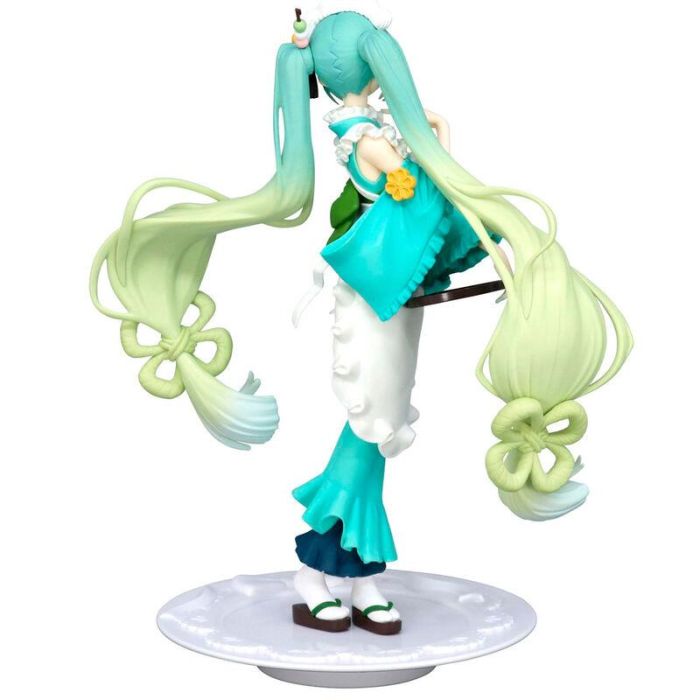 FURYU Figura Hatsune Miku Matcha Green Tea Parfait Mint 21cm
