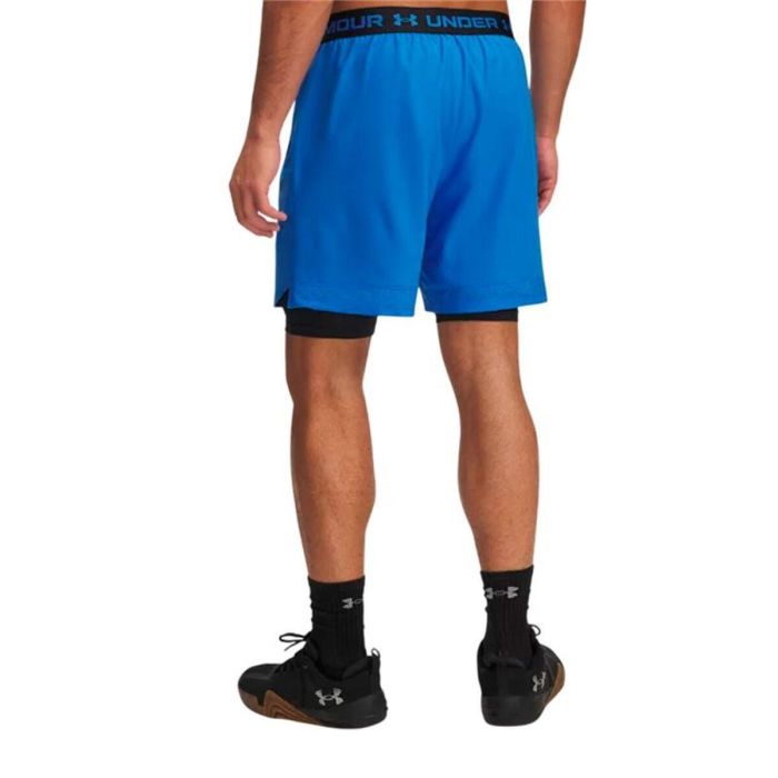 Pantalones Cortos Deportivos para Hombre Under Armour Vanish Woven Azul 4-5 Años 3