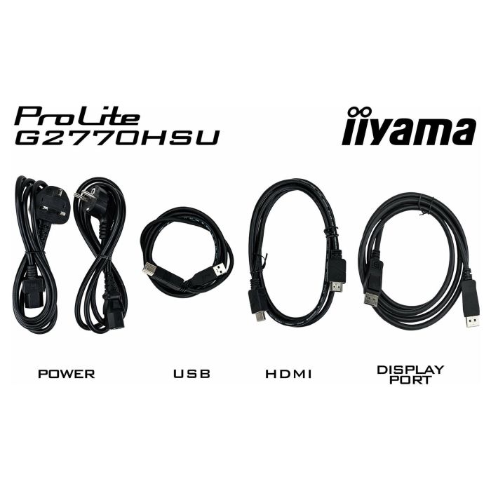 Iiyama G2770HSU-B6 Monitor Gaming 27" IPS FHD 1920x1080 0.2ms 180Hz HDMI DP Negro 4