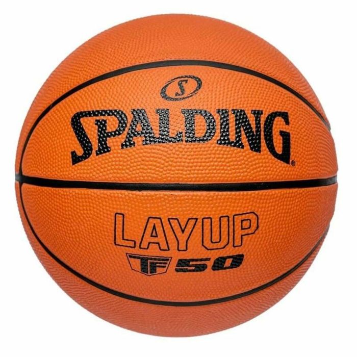 Balón de Baloncesto Spalding Layup TF-50 Naranja Oscuro (Talla 6) 3 Balón de Baloncesto Spalding Layup TF-50 Naranja Oscuro (Talla 6) 3