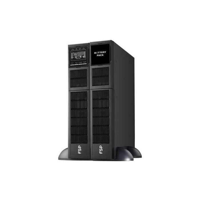 FSP Clippers RT 2K Rack/Tower Online UPS 2000VA 2000W 4x12V/9AH Batterie 1 FSP Clippers RT 2K Rack/Tower Online UPS 2000VA 2000W 4x12V/9AH Batterie 1