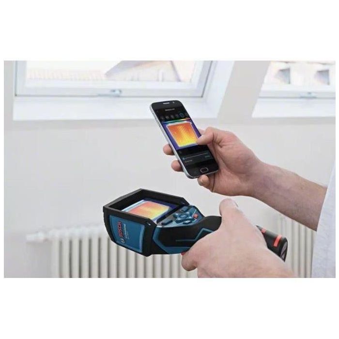 Bosch Professional 0601083108 Cámara Termográfica Profesional GTC 400 C Solo (sin batería ni cargador) 4