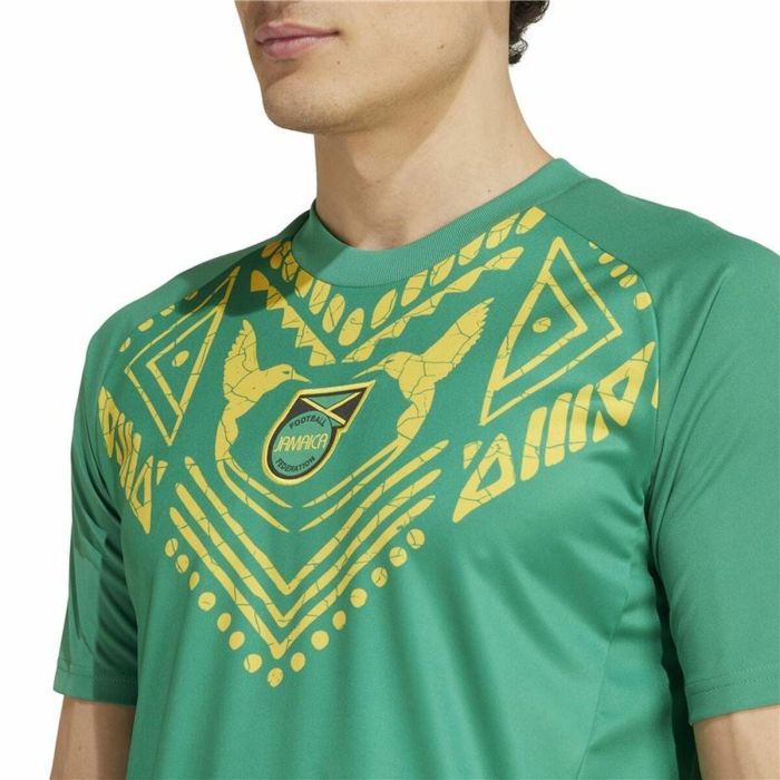 Camiseta de Fútbol Adidas Jamaica 2024 Pre Match Verde 2
