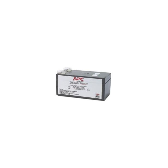 APC RBC47 Cartucho Batería Reemplazo 12V 3200mAh, Negro - Para sistemas SAI UPS, 67x134x66 mm