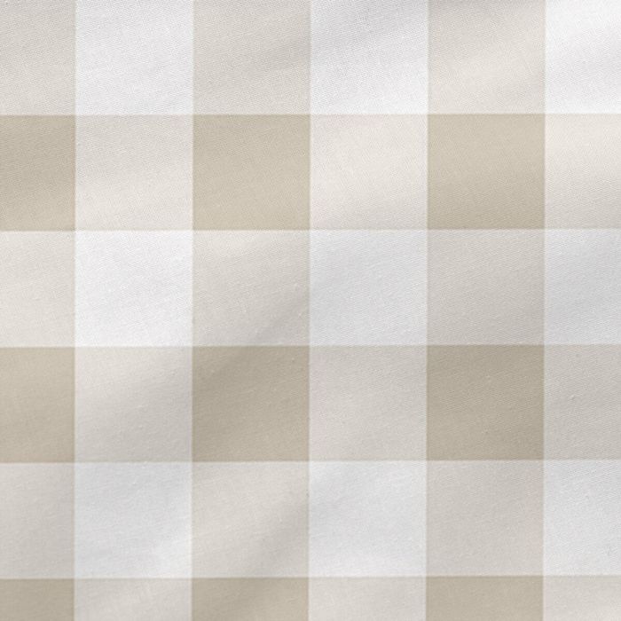 Saco Nórdico con Relleno HappyFriday Basic Beige 105 x 200 cm Vichy 1