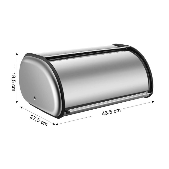 Panera Metal C/Tapa 43.5X27.5X18Cm Quttin (4 Unidades) 9 Panera Metal C/Tapa 43.5X27.5X18Cm Quttin (4 Unidades) 9