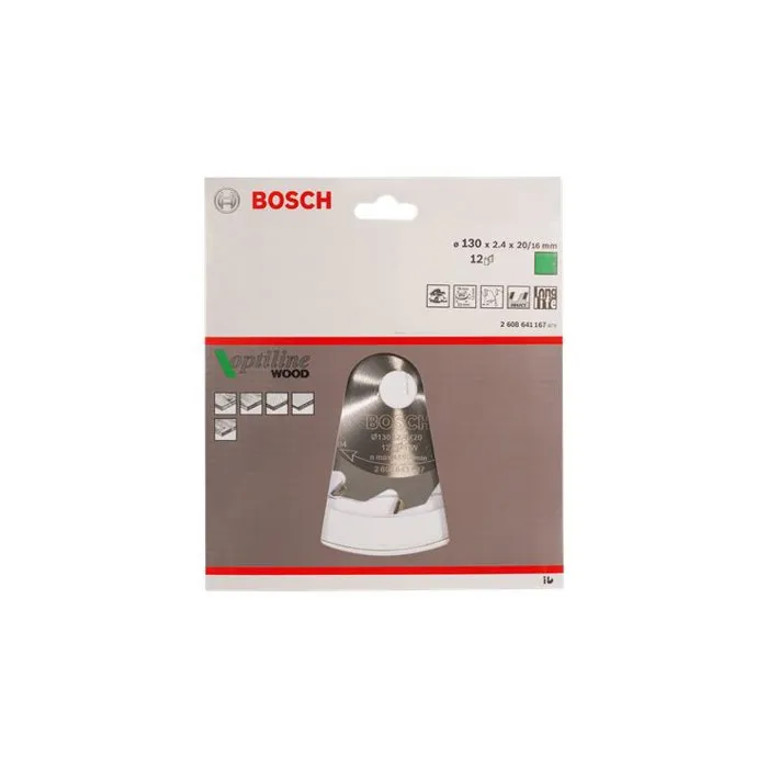 Bosch Professional Hoja de Sierra Circular 254x30x2,5mm (80 Dientes) para Madera de Carburo 1