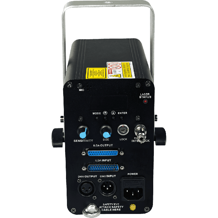 Algamlight Láser de Animación 1500mW RGB para Espectáculos, DMX, 2,25 kg 2
