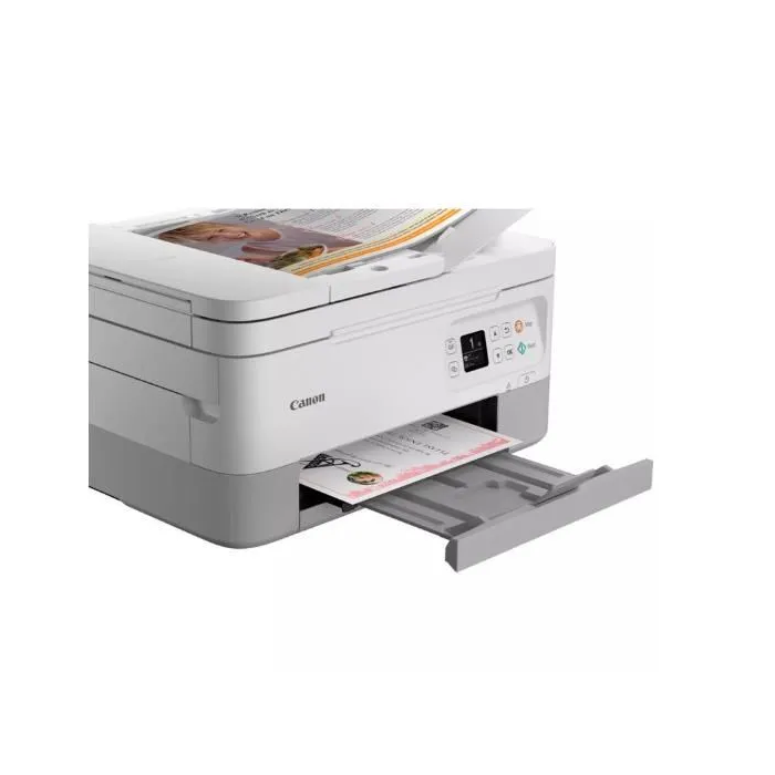 Canon PIXMA TS7451i Impresora Multifunción Color WiFi Blanca con 2 Cartuchos FINE Compatible con Pixma Print Plan 4