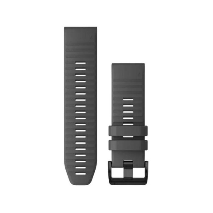 Garmin Ersatzarmband QuickFit 26mm Silikon Schiefergrau 0 Garmin Ersatzarmband QuickFit 26mm Silikon Schiefergrau 0