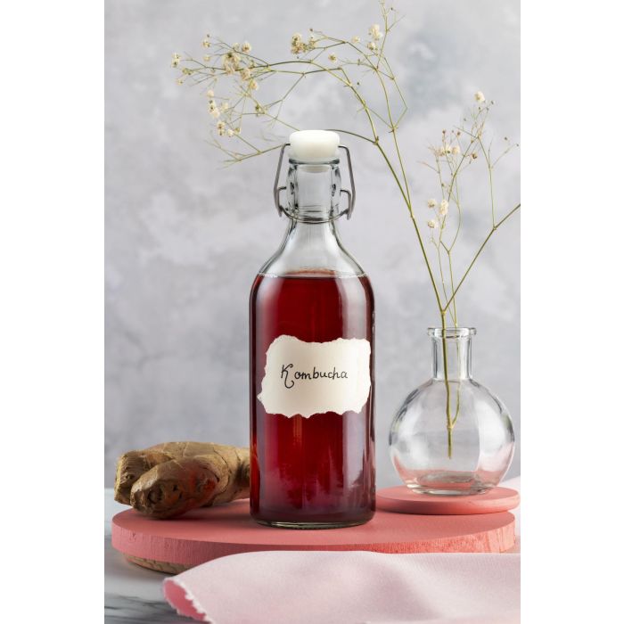Botella de Vidrio con Tapon Clásico 500 ml - La Mediterranea (24 Unidades) 3 Botella de Vidrio con Tapon Clásico 500 ml - La Mediterranea (24 Unidades) 3