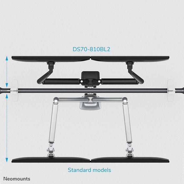 Neomounts Ds70-810Bl2 Full Motion Monitor Desk Mount For 17-32" Screens - Black 16 Neomounts Ds70-810Bl2 Full Motion Monitor Desk Mount For 17-32" Screens - Black 16