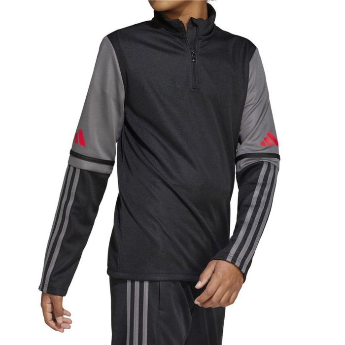 Camiseta de Manga Larga Infantil Adidas Squadra25 Tr Top Negro Fútbol S 2