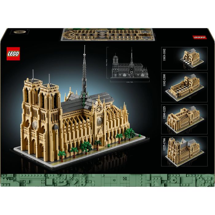 LEGO 21061 Architecture Notre-Dame de Paris Set de Construcción para Adultos 10