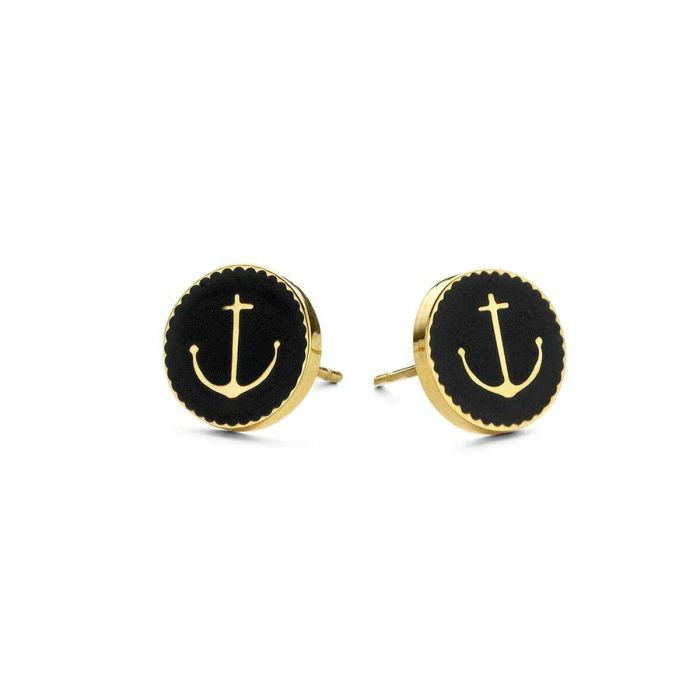 Pendientes Mujer CO88 Collection 8CE-70023 Dorado Negro 1