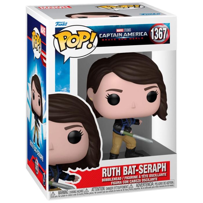 FUNKO Figura POP! Marvel Capitán América: Brave New World Ruth Bat-Seraph, vinilo de 9cm