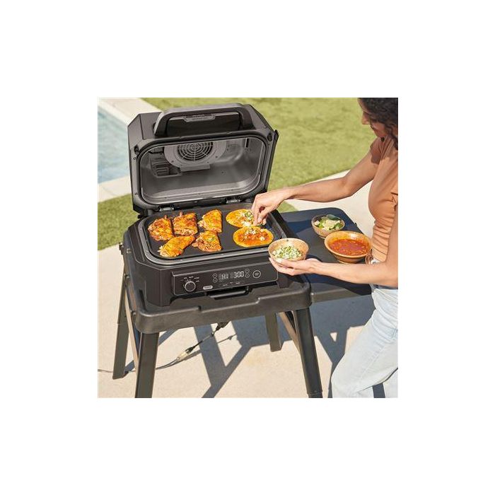 Ninja Plancha para Barbacoa OG850/901 Woodfire - Accesorio para Parrilla Eléctrica de Exterior, Ideal para Vegetales y Alimentos Delicados 2 Ninja Plancha para Barbacoa OG850/901 Woodfire - Accesorio para Parrilla Eléctrica de Exterior, Ideal para Vegetales y Alimentos Delicados 2
