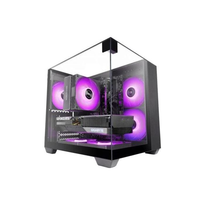 Caja Semitorre ATX Mars Gaming MCVISIONM Negro