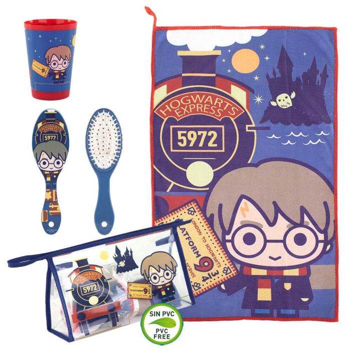 Neceser Con Accesorios Harry Potter 4 Piezas Rojo 0 Neceser Con Accesorios Harry Potter 4 Piezas Rojo 0