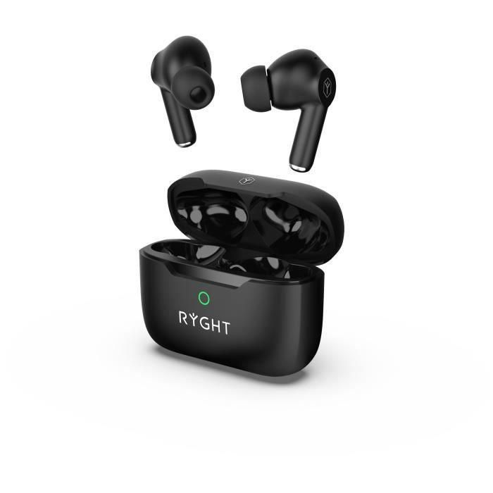 Auriculares inalámbricos - Bluetooth 5.3 - RYGHT - Jumo ANC - Negro 1 Auriculares inalámbricos - Bluetooth 5.3 - RYGHT - Jumo ANC - Negro 1