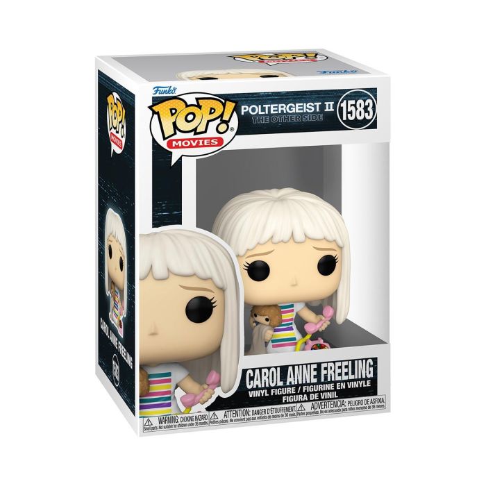 Funko 80855 Pop! Carol Anne Poltergeist Figura Vinilo Coleccionable 9,5 cm Vestido Blanco 1 Funko 80855 Pop! Carol Anne Poltergeist Figura Vinilo Coleccionable 9,5 cm Vestido Blanco 1