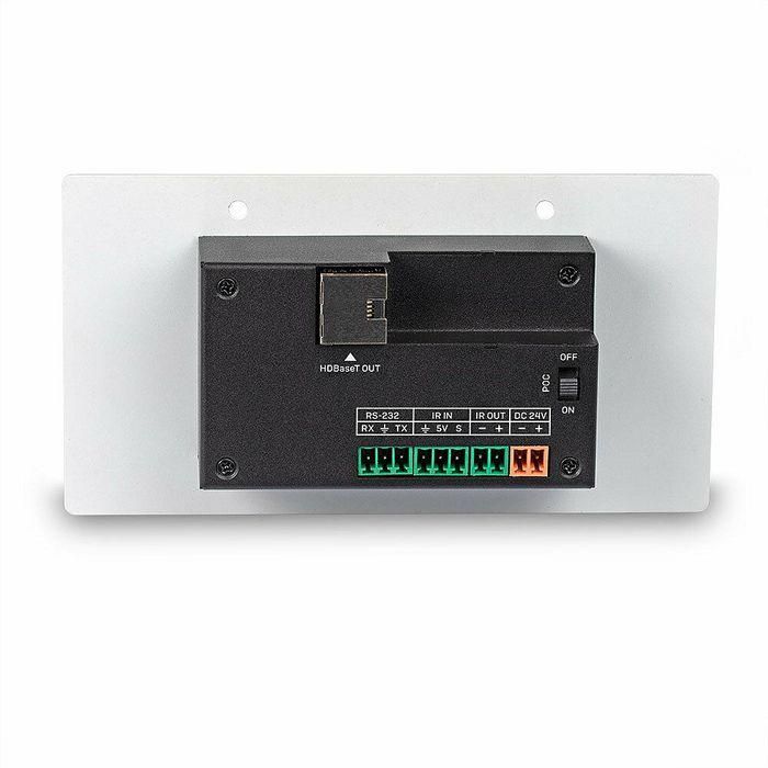 Lindy 150m Cat.6 HDMI 4K60 & Type C HDBaseT EU Wall Plate KVM Extender, Transmitter 3 Lindy 150m Cat.6 HDMI 4K60 & Type C HDBaseT EU Wall Plate KVM Extender, Transmitter 3