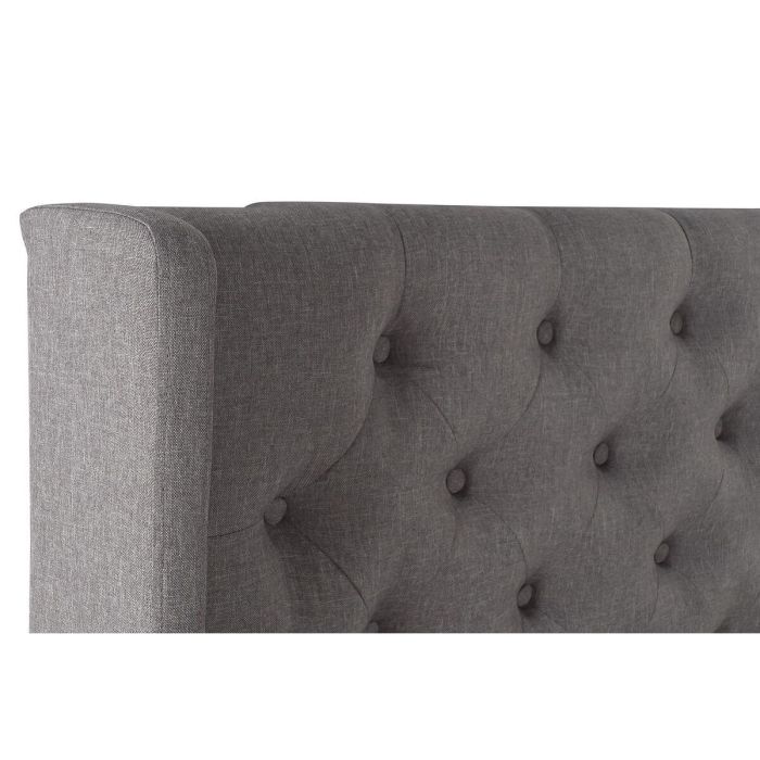 Cabecero Cama Moderno DKD Home Decor Gris 20 x 170 x 194 cm 1