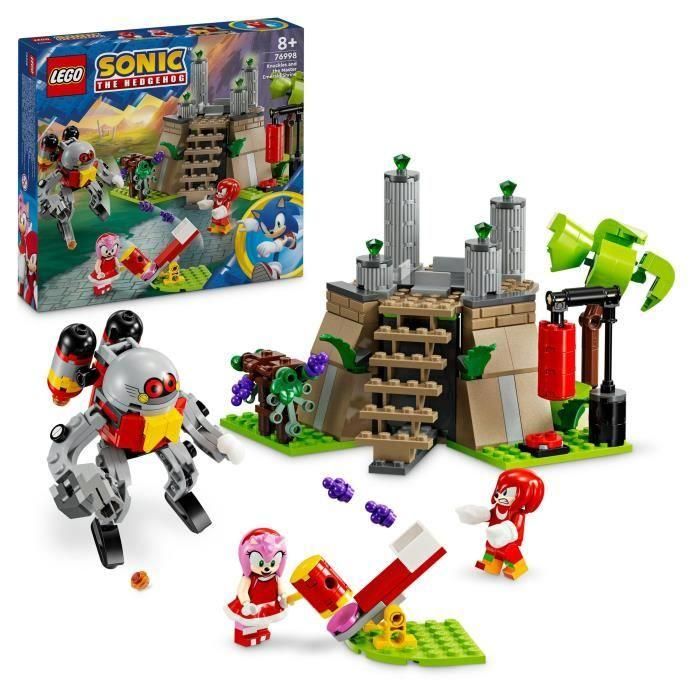 LEGO Sonic the Hedgehog 76998 Set de Knuckles y el Santuario del Maestro Jugador Esmeralda LEGO Sonic the Hedgehog 76998 Set de Knuckles y el Santuario del Maestro Jugador Esmeralda