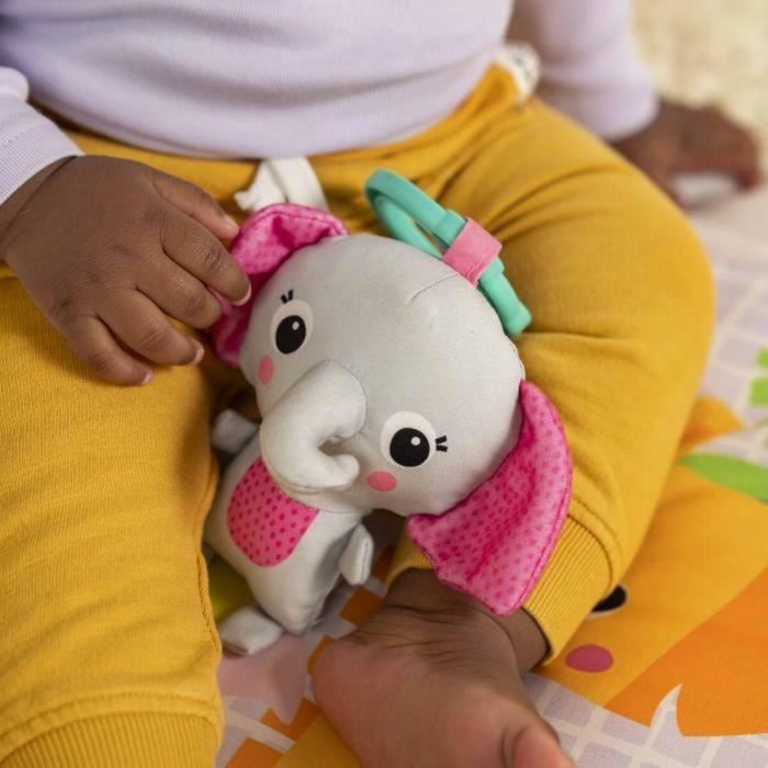 Bright Starts BRI17442 Alfombra de Actividades Plegable para Bebé Rosa Jungla con Arco de Juguetes Sensoriales y Musicales, Espejo 1 Bright Starts BRI17442 Alfombra de Actividades Plegable para Bebé Rosa Jungla con Arco de Juguetes Sensoriales y Musicales, Espejo 1