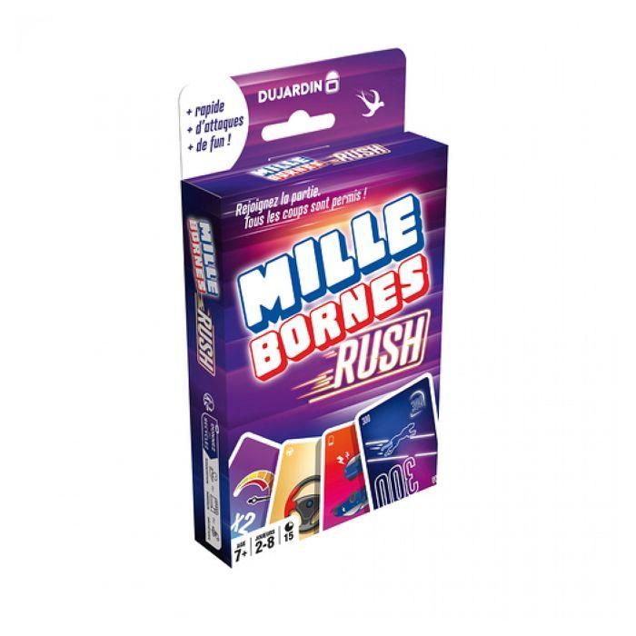 Dujardin DUJ1707431017924 Juego de cartas MILLE BORNES RUSH - Para 2+ jugadores - A partir de 7 años 0 Dujardin DUJ1707431017924 Juego de cartas MILLE BORNES RUSH - Para 2+ jugadores - A partir de 7 años 0