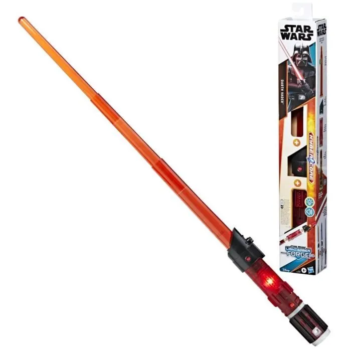 Hasbro Sable de luz electrónico Darth Vader Lightsaber Forge Kyber Core Star Wars Juguetes Niños 0 Hasbro Sable de luz electrónico Darth Vader Lightsaber Forge Kyber Core Star Wars Juguetes Niños 0