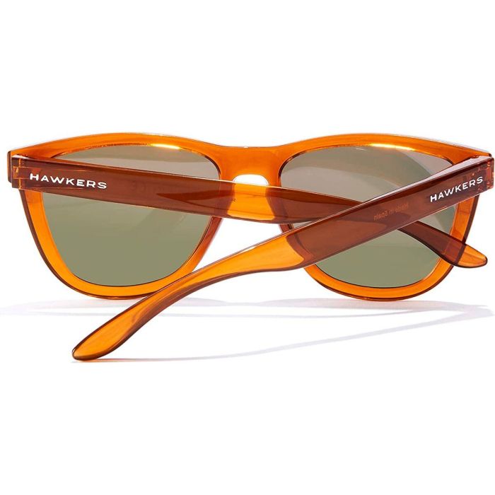 Hawkers Gafas de Sol ONE RAW polarized #caramel daylight. Gafas unisex cuadradas con cristales polarizados para protección anti-deslumbramiento. 1