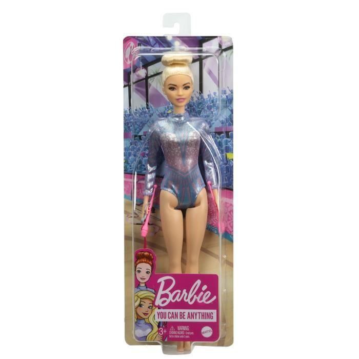 Muñeca Barbie Tú Puedes Ser Gimnasta Rítmica Gtn65 Mattel 4