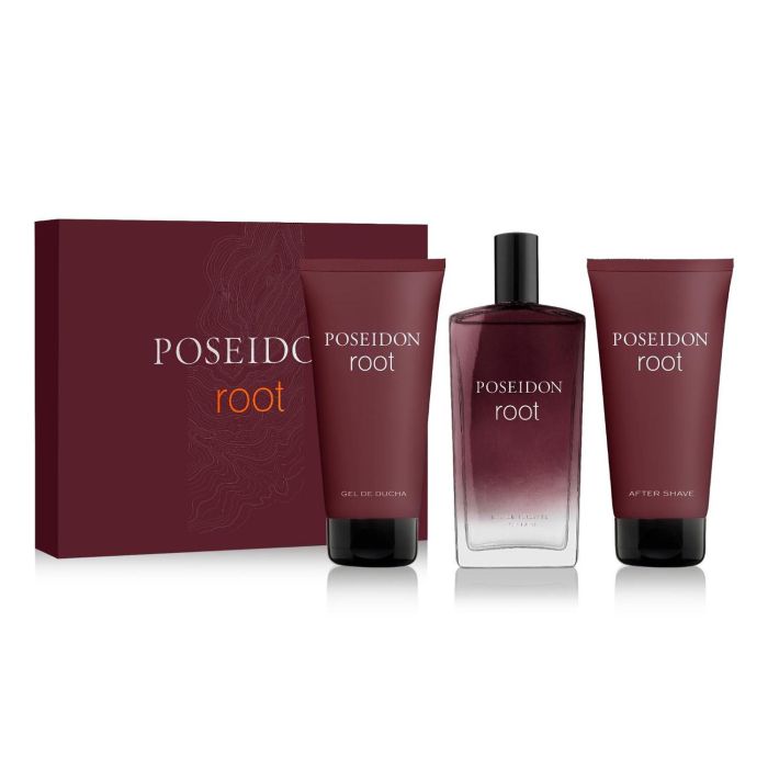 Poseidon Root eau de toilette 150 ml + after shave 1 unidad + gel de baño 1 unidad Poseidon Root eau de toilette 150 ml + after shave 1 unidad + gel de baño 1 unidad