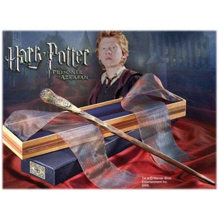 The Noble Collection Réplica Varita Ron Weasley Harry Potter con Caja Original Olivander 2