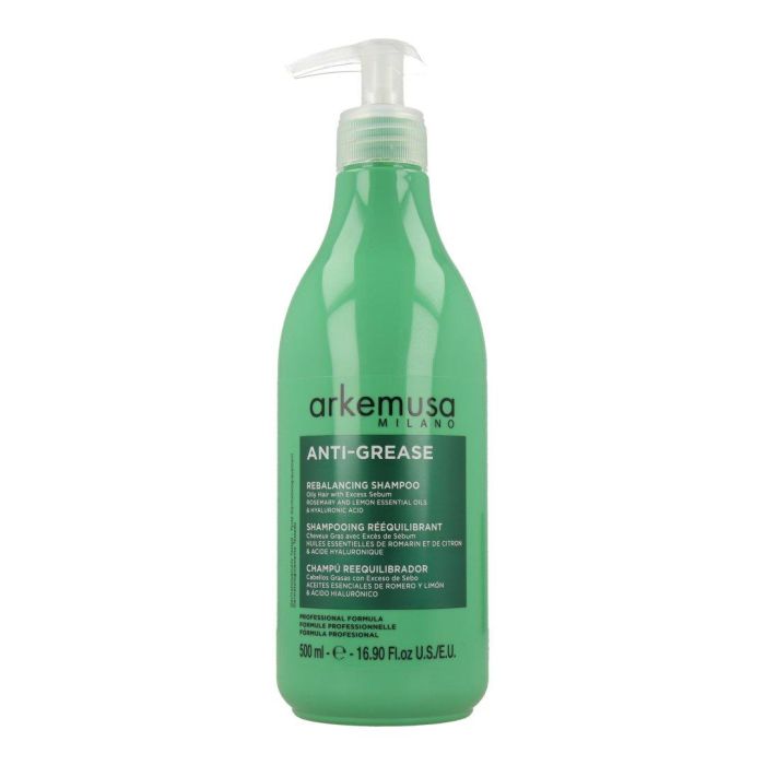 Arkemusa Champú Antigrasa para Cuero Cabelludo con Exceso de Sebo - Profesional - 500ml