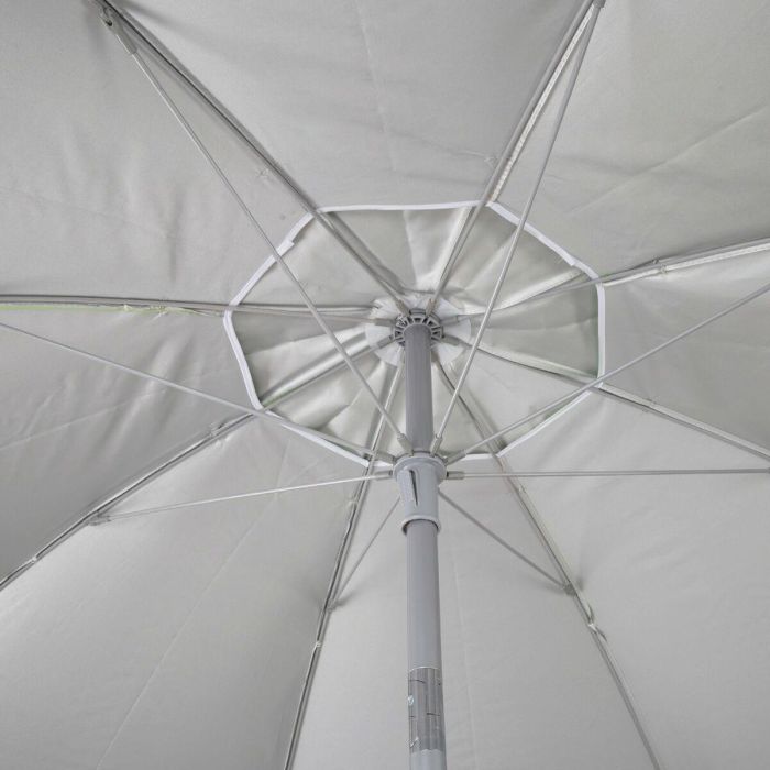 Sombrilla Aktive Azul Ø 200 cm 200 x 200 x 200 cm 200 x 198,5 x 200 cm UV50 (6 Unidades) 4