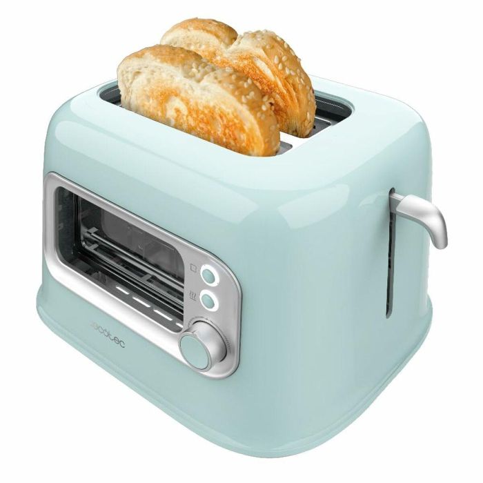 Cecotec RetroVision Blue 5 2 rebanada(s) 700 W Azul claro, Acero inoxidable 1 Cecotec RetroVision Blue 5 2 rebanada(s) 700 W Azul claro, Acero inoxidable 1