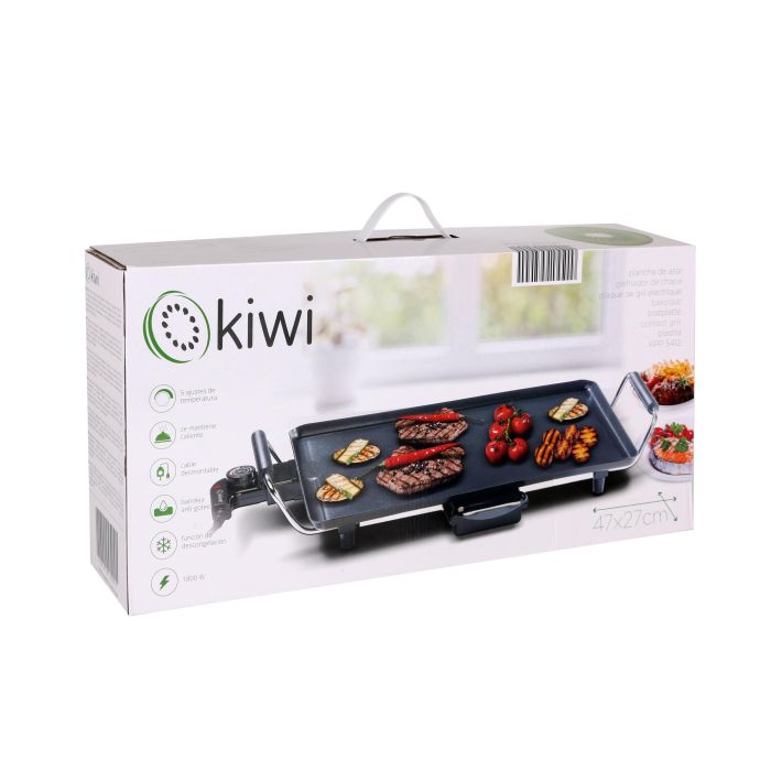 Kiwi Plancha Asar Eléctrica 47 x 27 cm 5