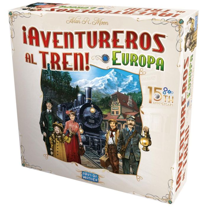 Juego de mesa ¡Aventureros al Tren! Europa 15 Aniversario Juego de mesa ¡Aventureros al Tren! Europa 15 Aniversario