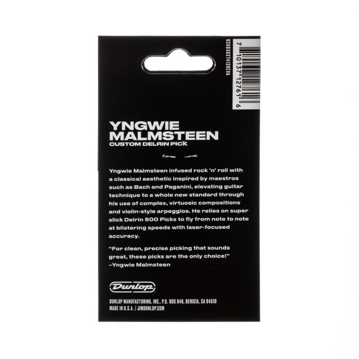 Pack 24 Púas Signature Yngwie Malmsteen Delrin Blanco - 1,50 Mm 4 Pack 24 Púas Signature Yngwie Malmsteen Delrin Blanco - 1,50 Mm 4