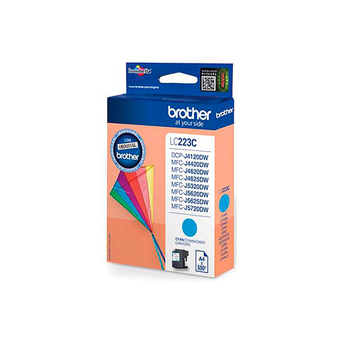 BROTHER Cartucho tinta azul MFC4120DW MFCJ4420DW/MFCJ4620DW larga duracion 550 pags 1 BROTHER Cartucho tinta azul MFC4120DW MFCJ4420DW/MFCJ4620DW larga duracion 550 pags 1