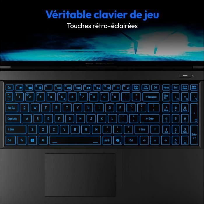 Portátil para juegos ERAZER Crawler E50i MD62654 - Windows 11 - Pantalla FHD IPS de 15.6" a 144 Hz - RTX 4050 - Core i5-12450H - 16 GB de RAM - SSD de 512 GB 5 Portátil para juegos ERAZER Crawler E50i MD62654 - Windows 11 - Pantalla FHD IPS de 15.6" a 144 Hz - RTX 4050 - Core i5-12450H - 16 GB de RAM - SSD de 512 GB 5