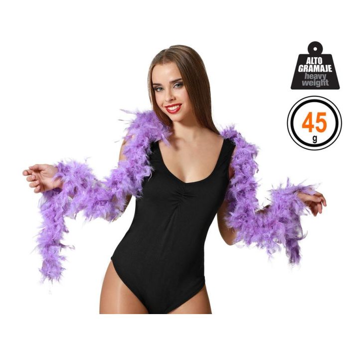 Boa De Plumas Morado 45 gr Boa De Plumas Morado 45 gr