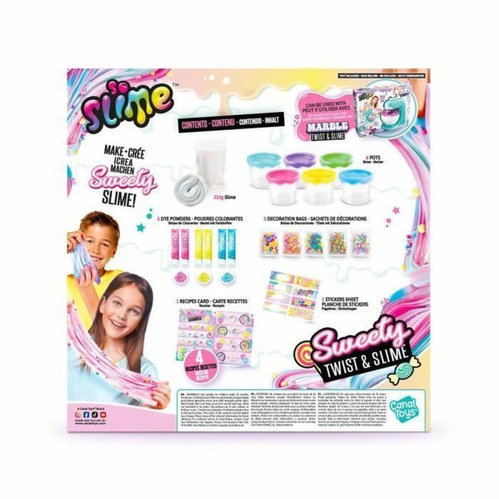 Canal Toys CTSSC322 Kit Dulce Twist & Slime 1 Canal Toys CTSSC322 Kit Dulce Twist & Slime 1