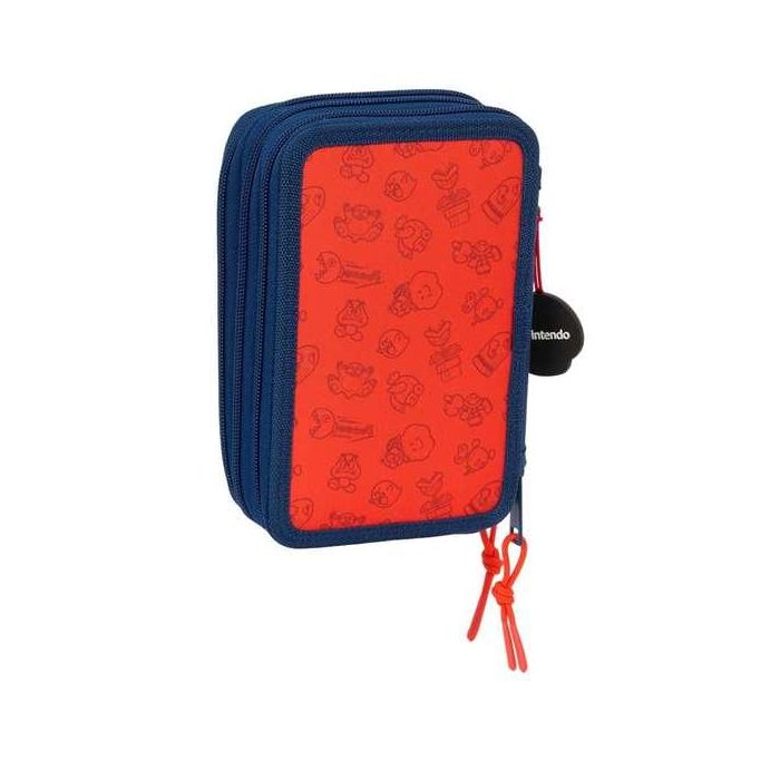 Plumier Escolar Safta Triple 37 Piezas Super Mario Trick 195x125x55 mm 1 Plumier Escolar Safta Triple 37 Piezas Super Mario Trick 195x125x55 mm 1